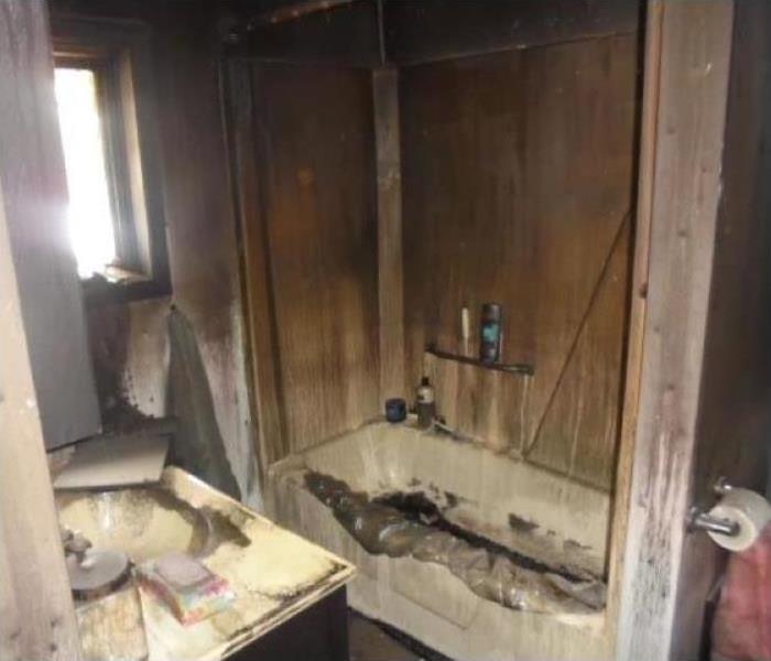 bathroom loss from fire 